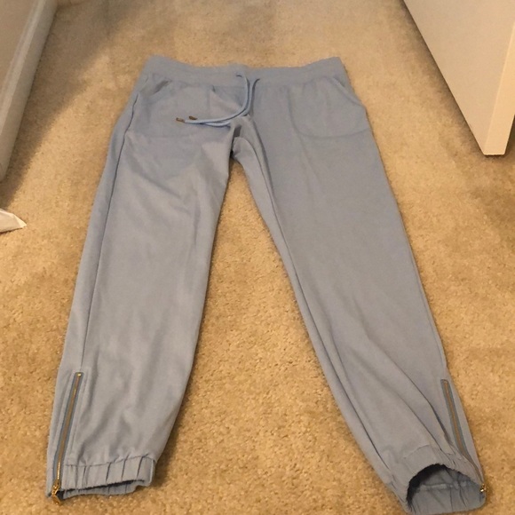 zyia peak zipper joggers